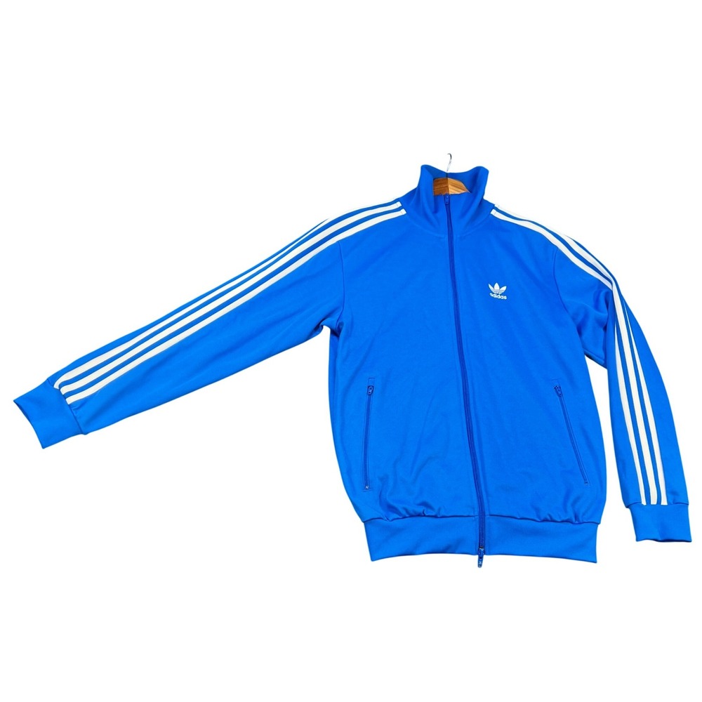 Adidas Originals Primeblue Beckenbauer Track Jacket BlueBird H09113 Size Small